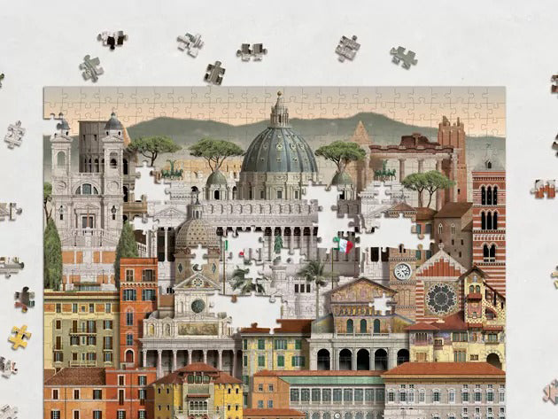 achat Puzzle 1000 pièces - Rome (Roma) - Martin Schwartz