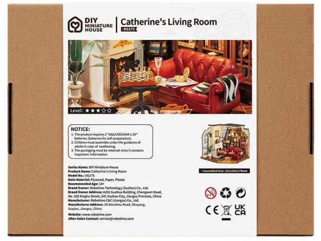achat Pièce miniature - Le Salon de Catherine (Catherine’s Living Room) - Rolife