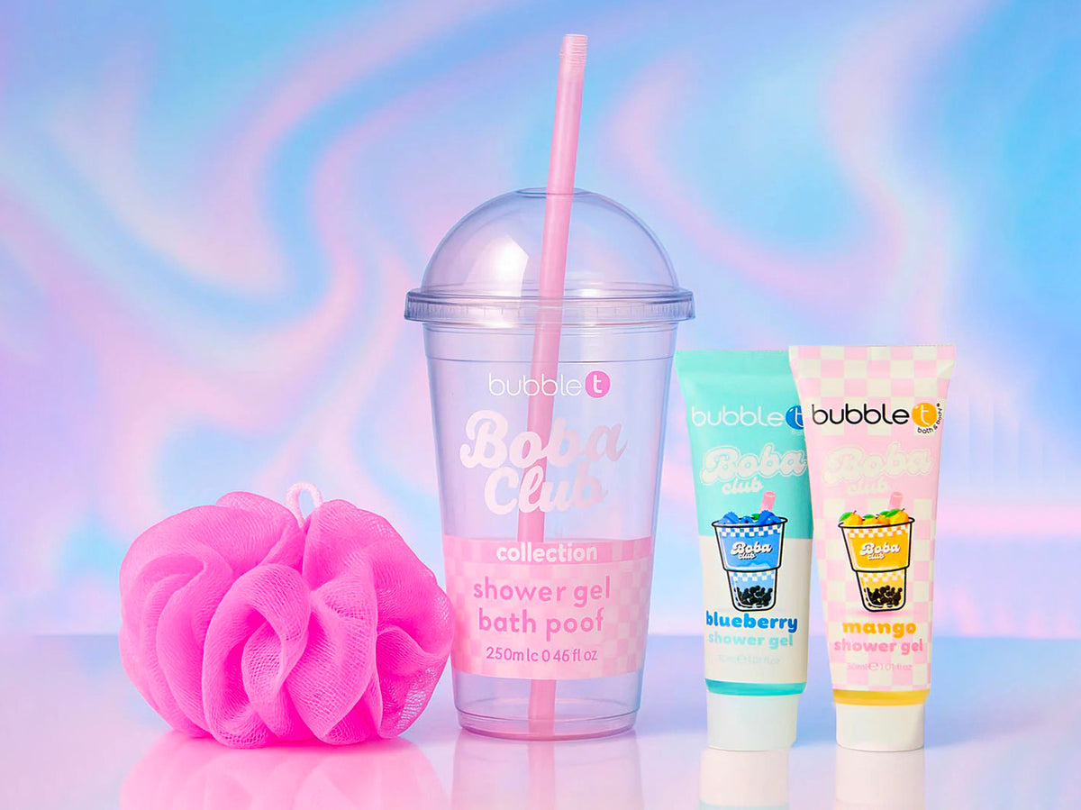 achat Coffret Gel Douche Thé Boba Club Trio Collection  - Bubble T