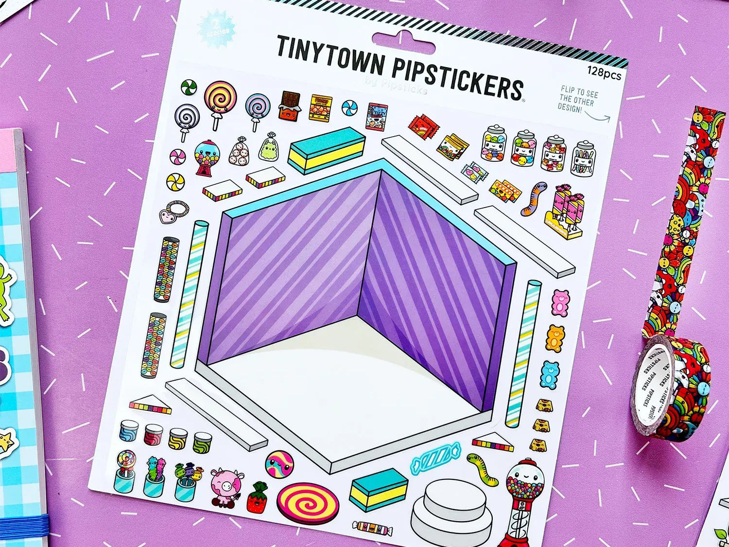 Stickers Tinytown Bonbons & Gâteaux (Candy & Cakes) - Pipsticks