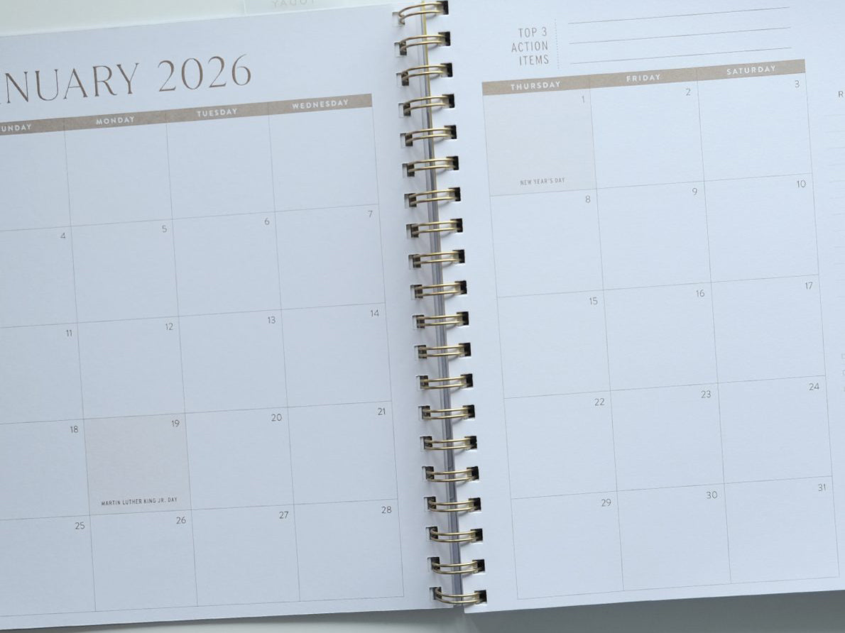 Agenda broché grand format 2026 - Lucky Charms - Idlewild