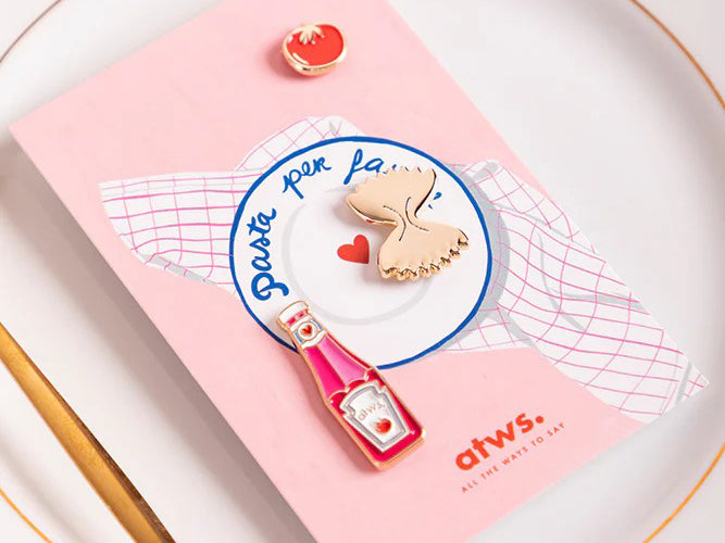 Lot de 3 pin's Tomato Sauce - ATWS