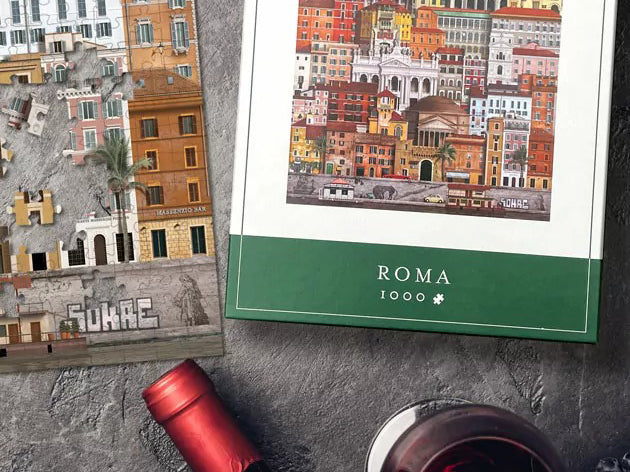 achat Puzzle 1000 pièces - Rome (Roma) - Martin Schwartz