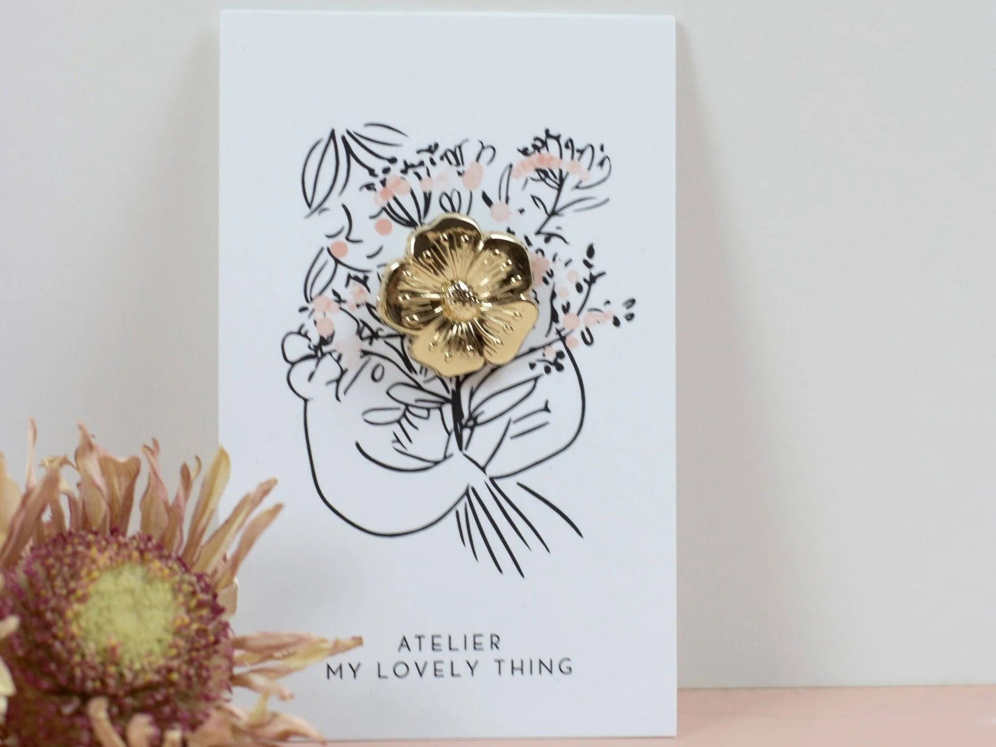 Pin's Bouton d'or - Buttercup - My Lovely Thing