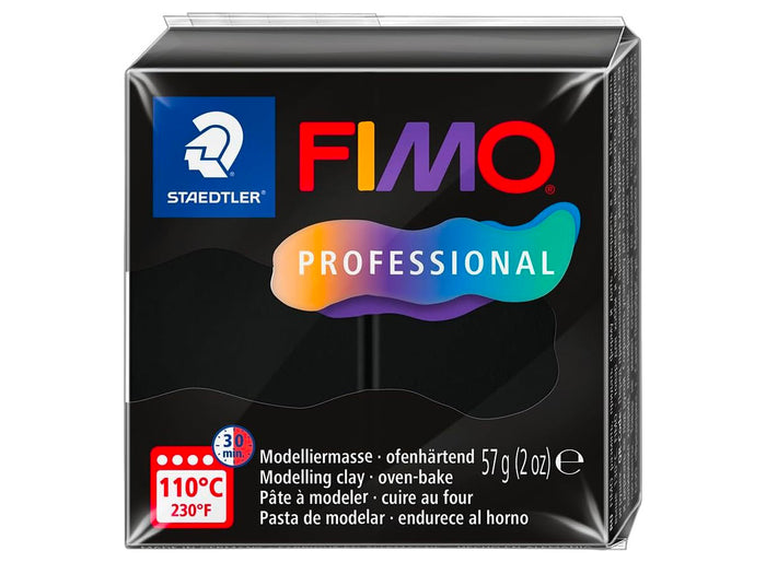 Achat Pâte Fimo Pro Noir Pâte polymère 57g - 8040-9