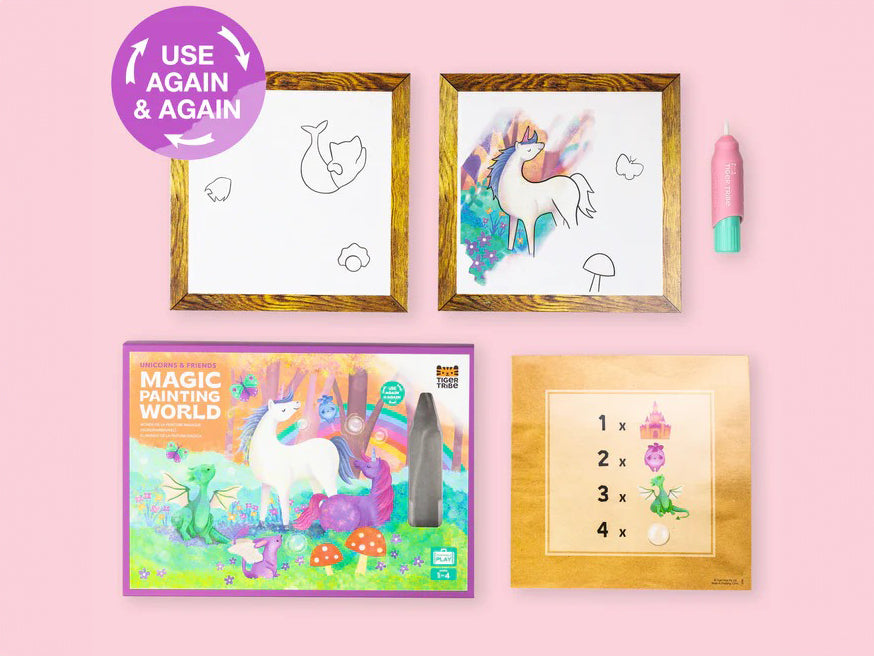 Kit de peinture à l'eau magique - Unicorns Ans Friends
