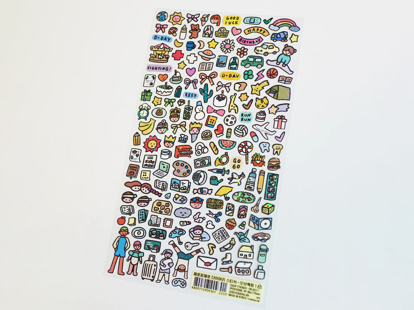 achat Stickers pour planner Petits bonheur - Zero per zero
