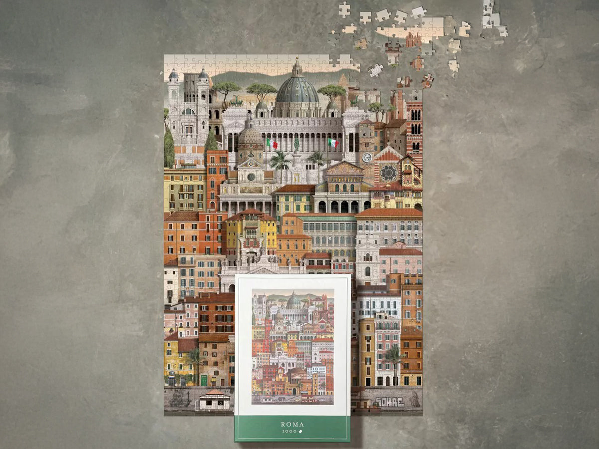 Achat Puzzle 1000 pièces - Rome (Roma) - Martin Schwartz
