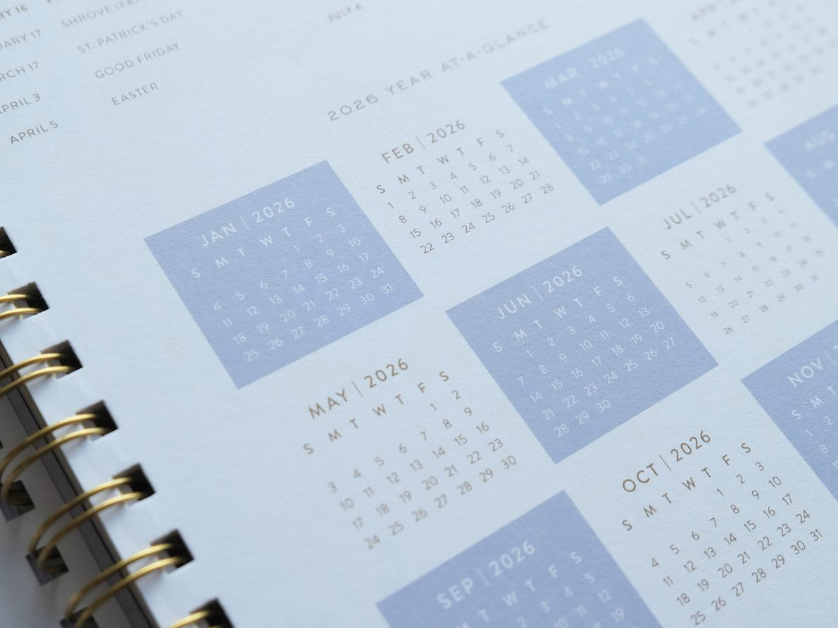 Agenda broché grand format 2026 - Lucky Charms - Idlewild