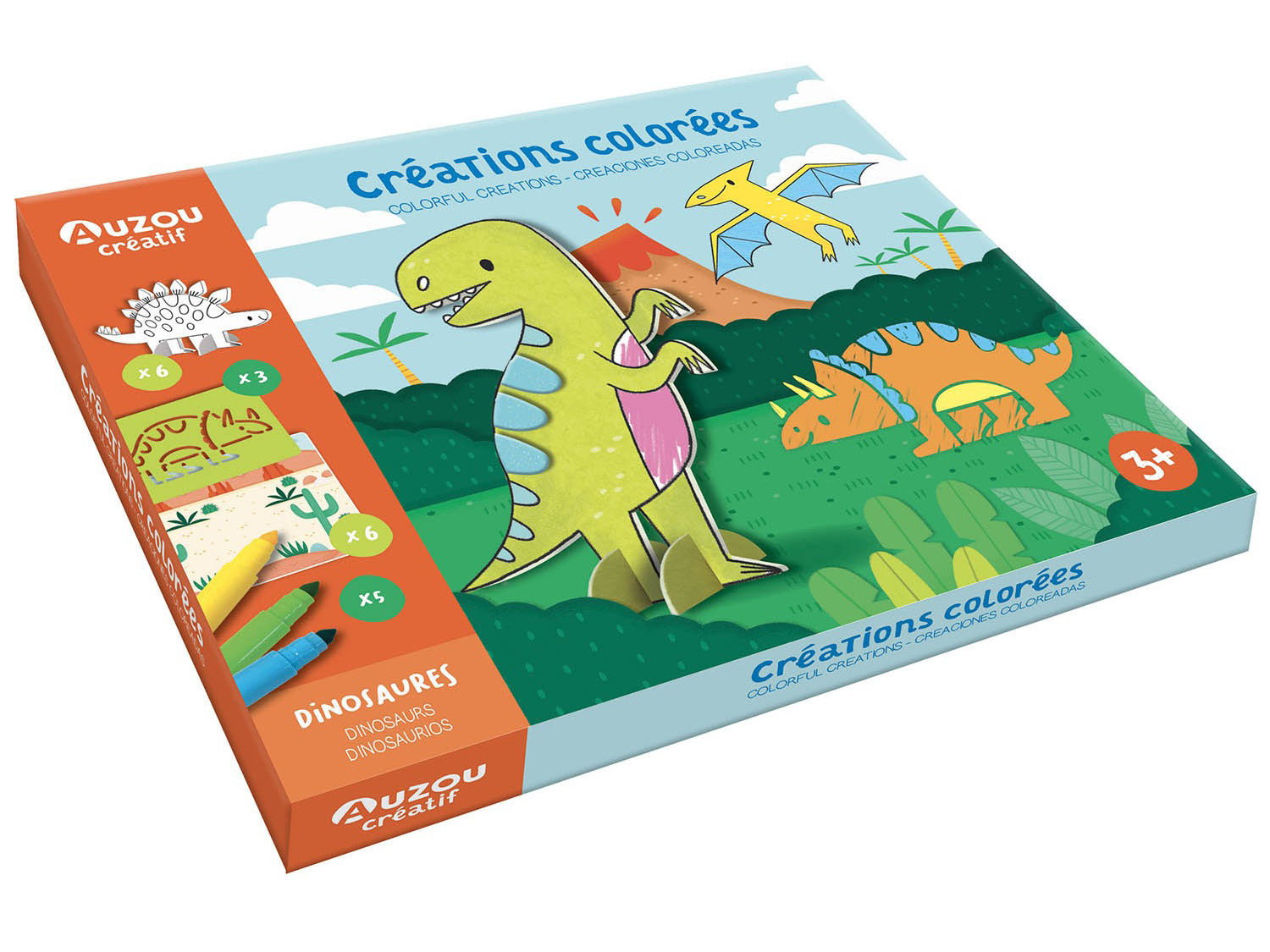 Achat Créations Colorées - Dinosaures - Auzou