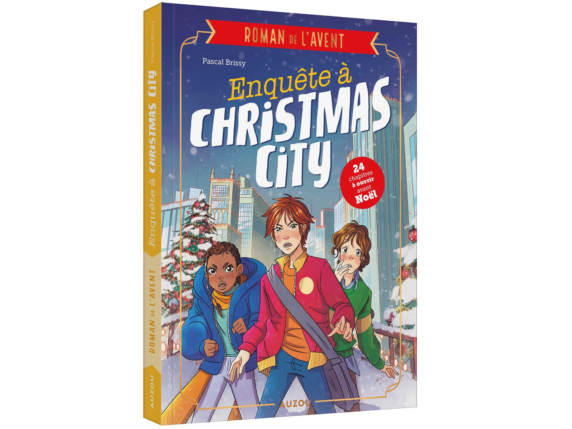 Achat Roman de l'Avent - Enquête à Christmas City - Auzou