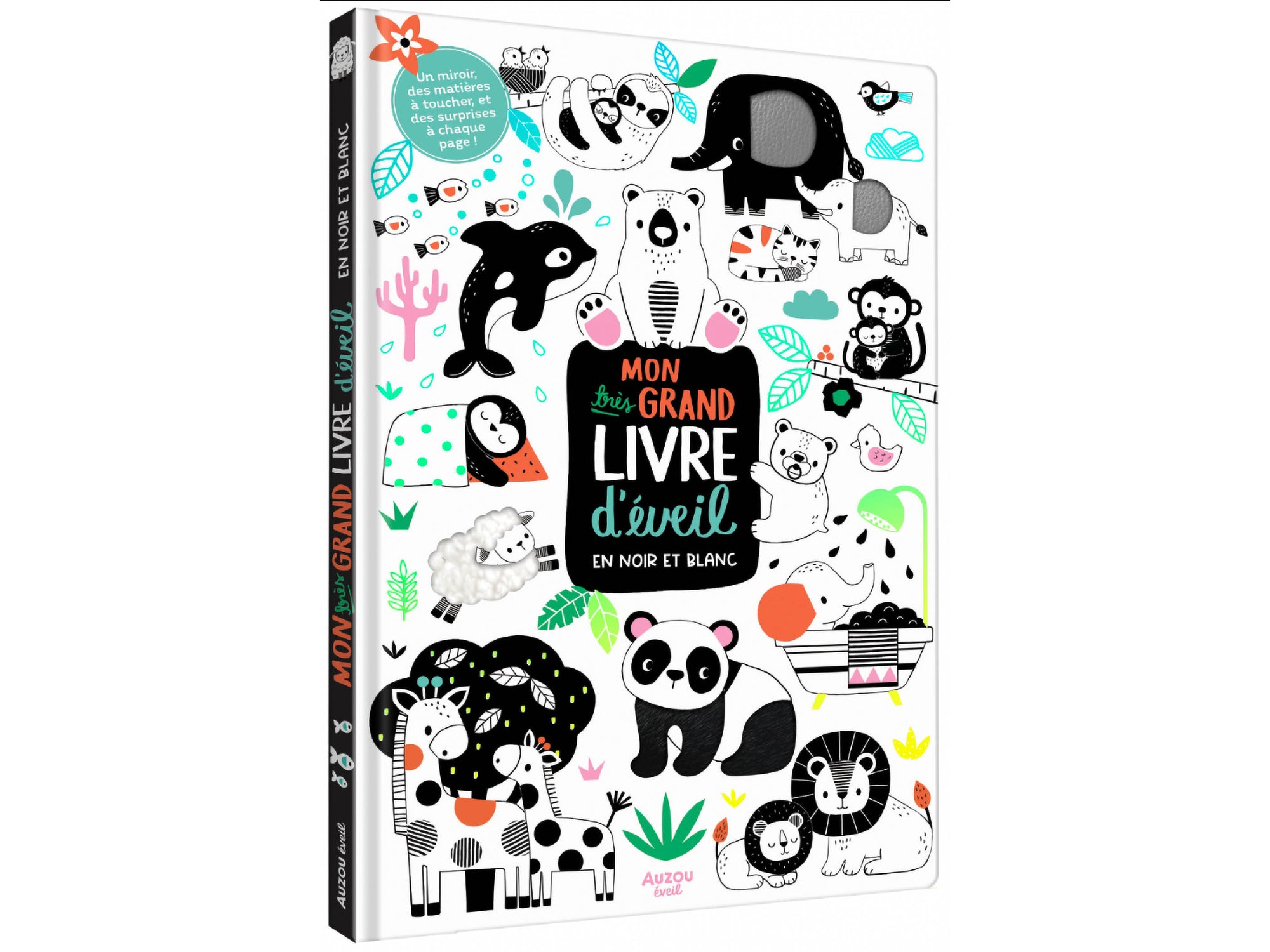 Achat Mon très grand livre d'éveil en noir et blanc - Auzou