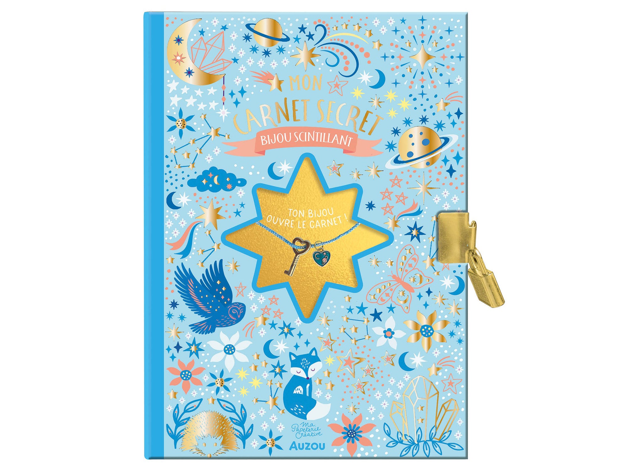 Achat Mon carnet secret bijou scintillant - Auzou