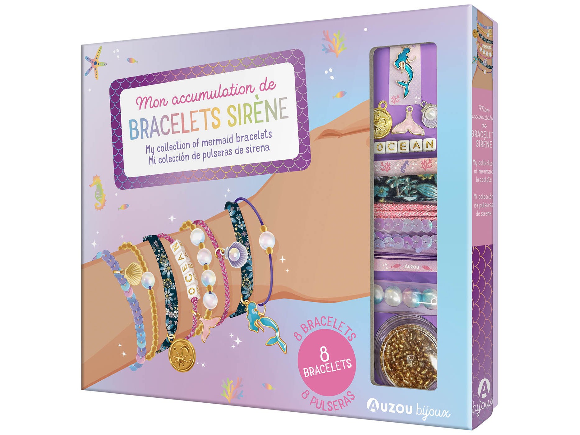 Achat Mon accumulation de bracelets sirène - Auzou