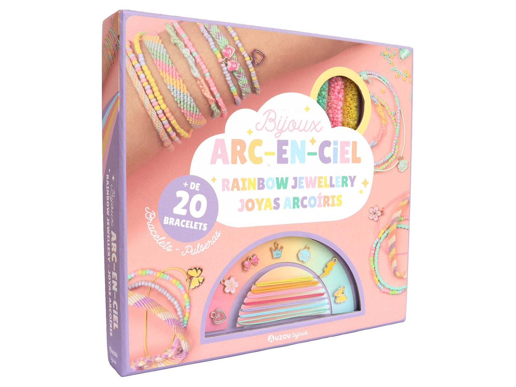 Achat Mes bijoux arc-en-ciel - Bracelets colorés - Auzou