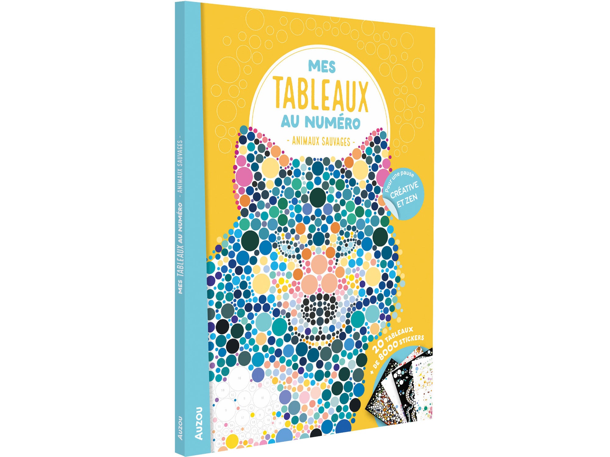 Achat Mes tableaux au numéro - Animaux sauvages - Auzou