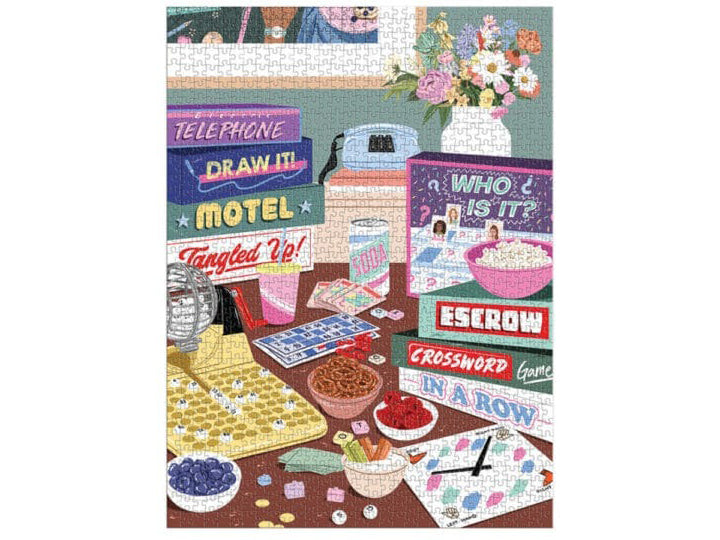 achat Puzzle Game Night - 1000 pièces - Galison