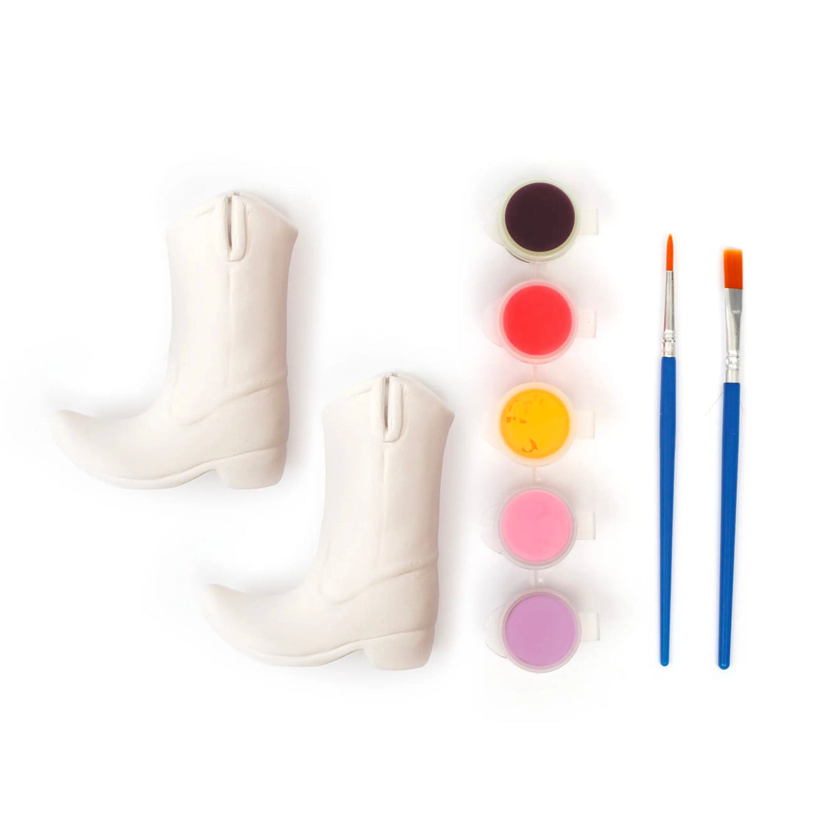 achat Kit 2 Bottes Céramique à peindre Yeehaw ! - Graine Créative