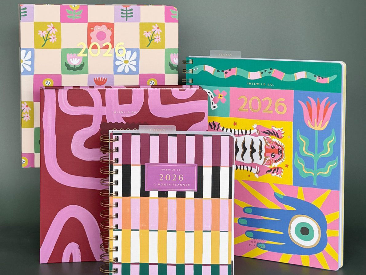 Agenda broché grand format 2026 - Lucky Charms - Idlewild