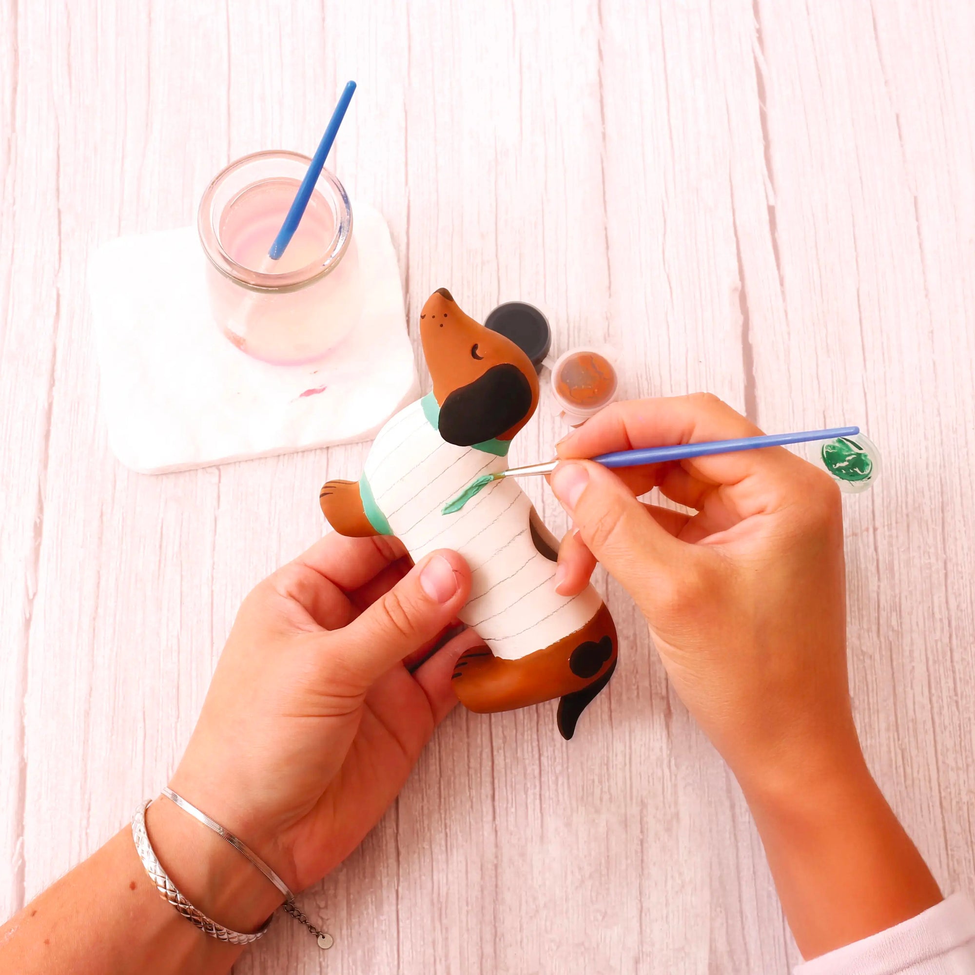 Achat Kit Céramique Teckel à peindre - Graine Créative