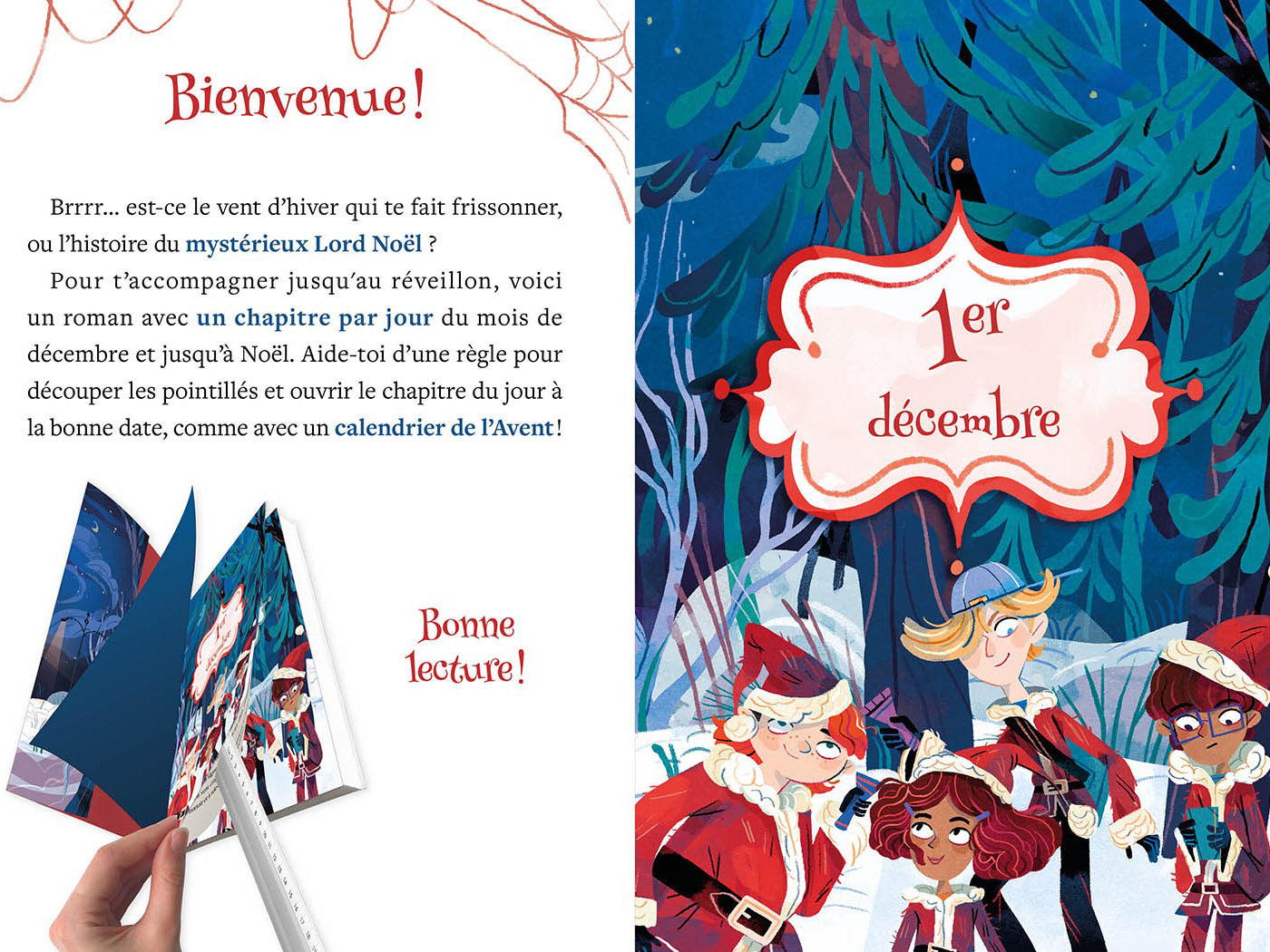 Achat Roman de l'Avent - Mystère De Lord Noël - Auzou