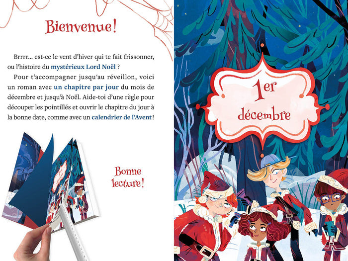 Achat Roman de l'Avent - Mystère De Lord Noël - Auzou