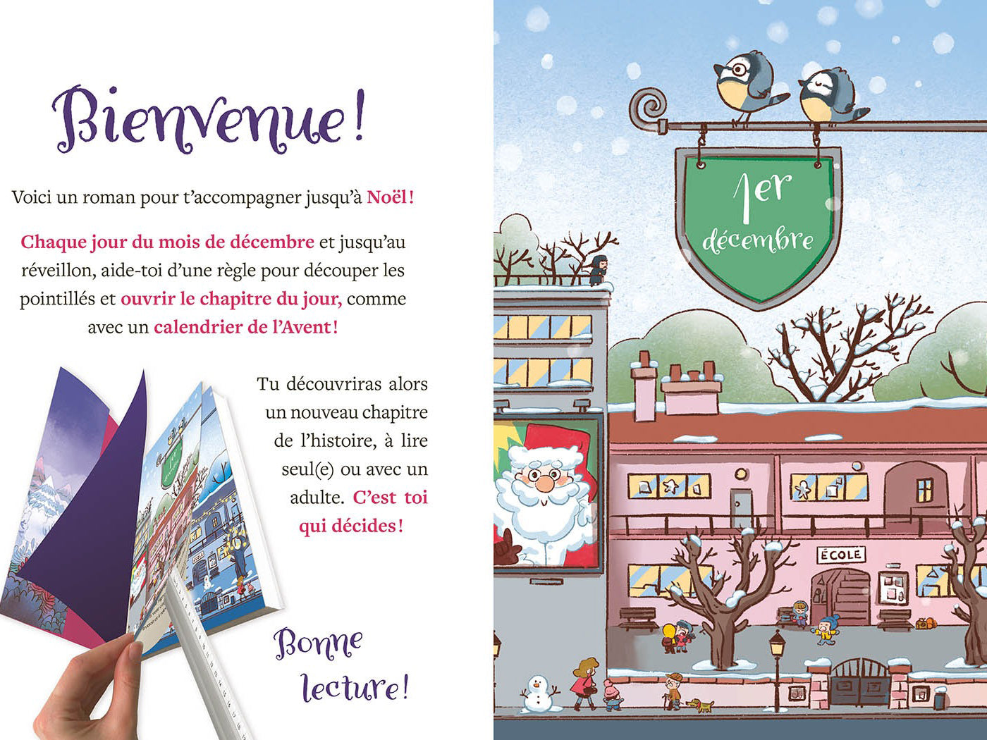 Achat Roman de l'Avent - Le Noël de Clara la petite sorcière - Auzou