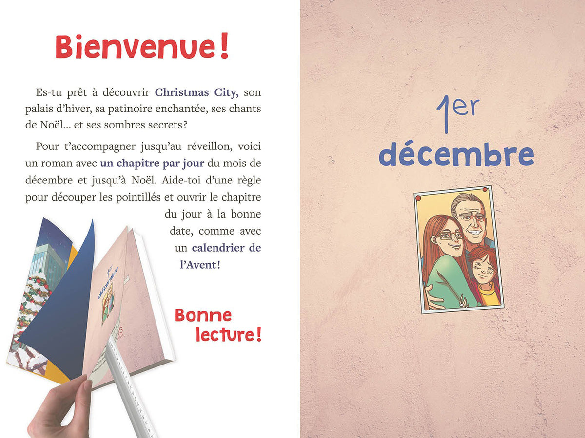 achat Roman de l'Avent - Enquête à Christmas City - Auzou