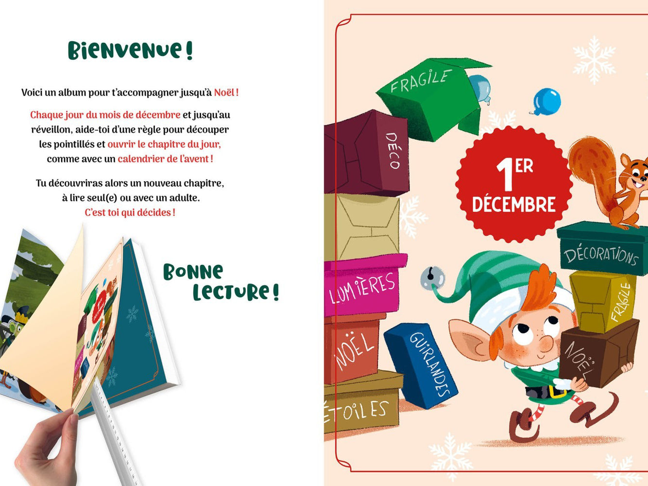 Mon album de l'Avent - Le Noël de la Forêt - Auzou