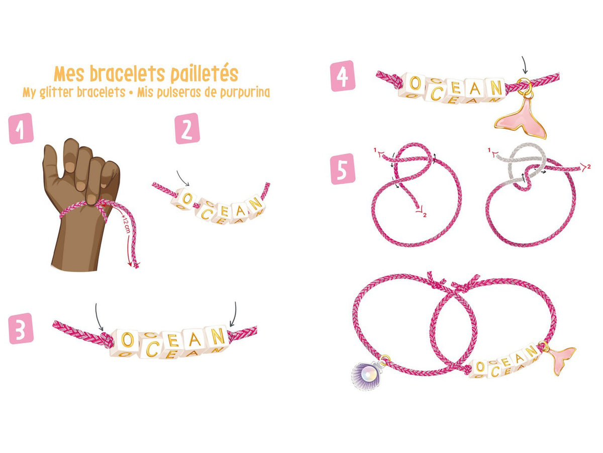 achat Mon accumulation de bracelets sirène - Auzou