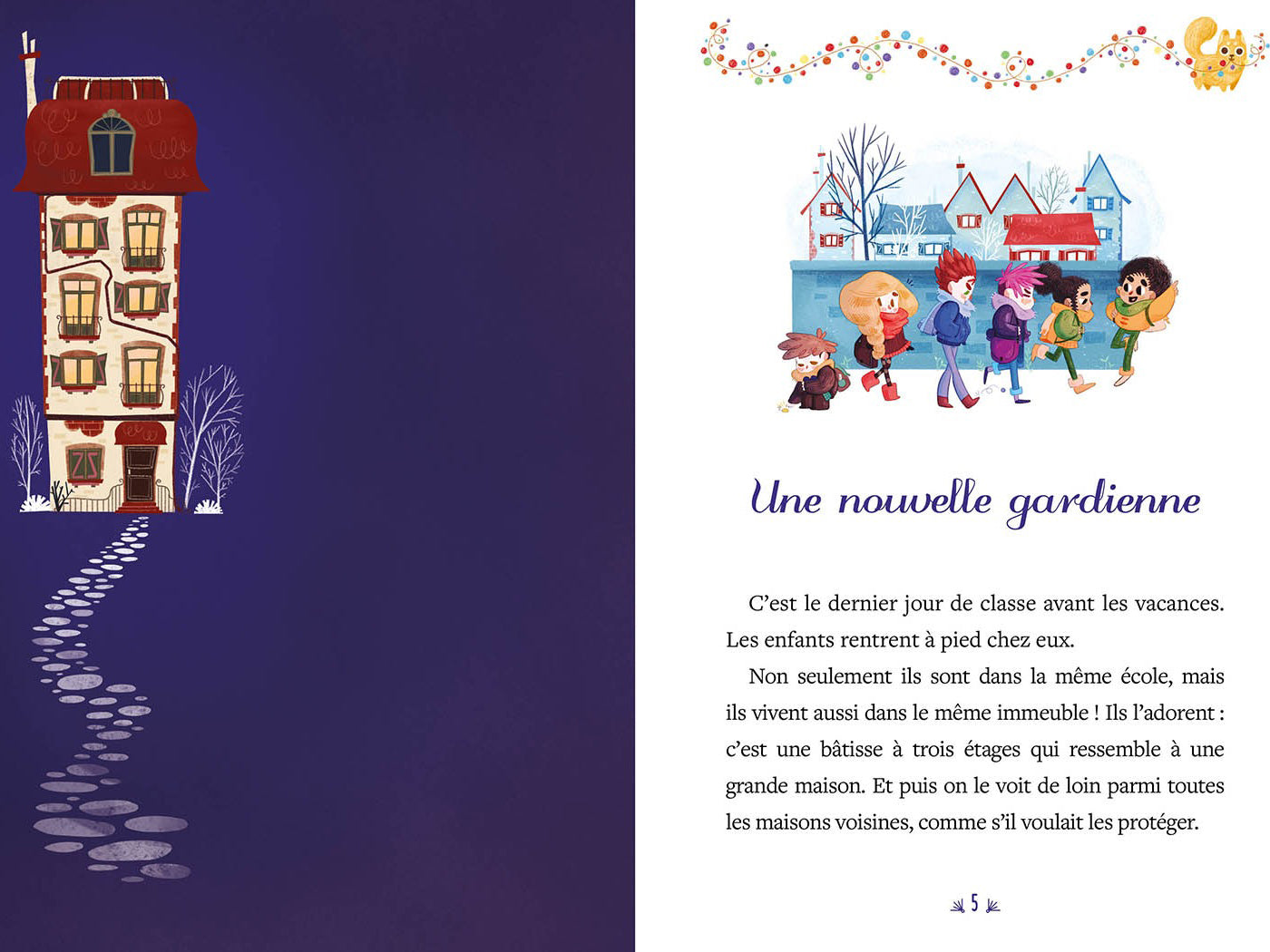 Roman de l'Avent - L'immeuble enchanté - Auzou