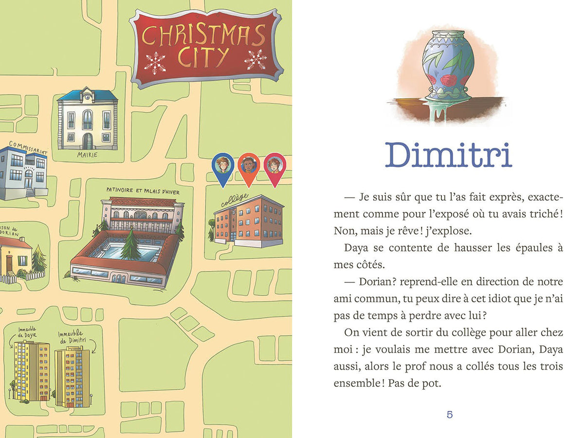 achat Roman de l'Avent - Enquête à Christmas City - Auzou