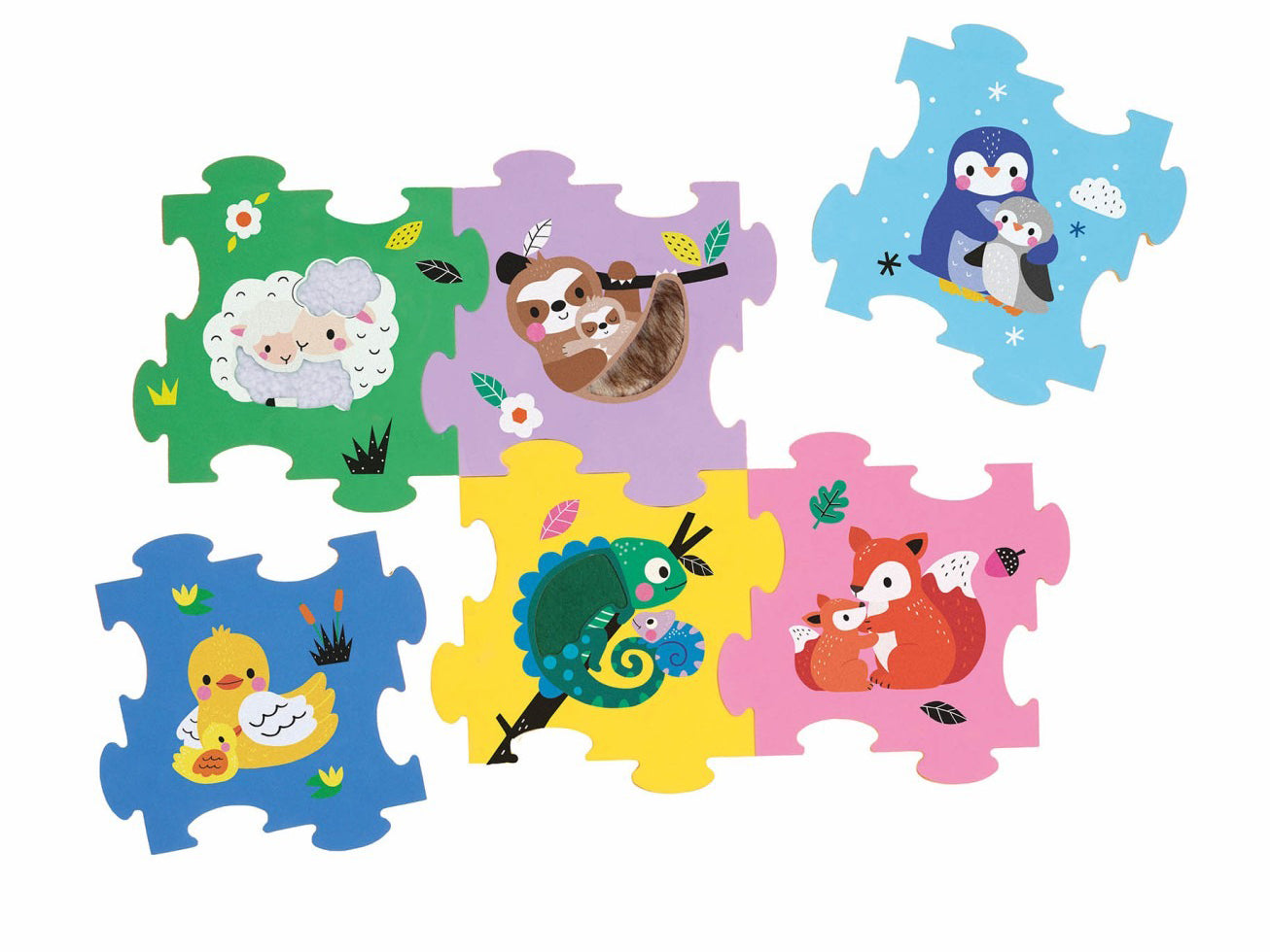 Mon puzzle en mousse à toucher - Auzou