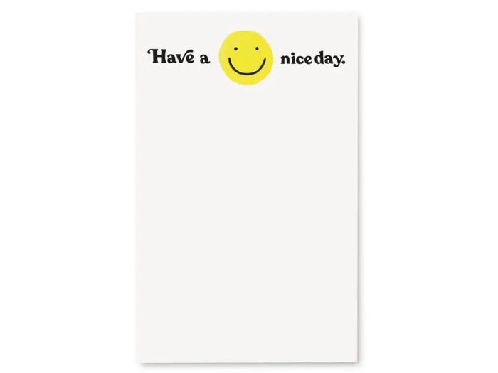 Achat Bloc-notes Have a Nice Day - Idlewild