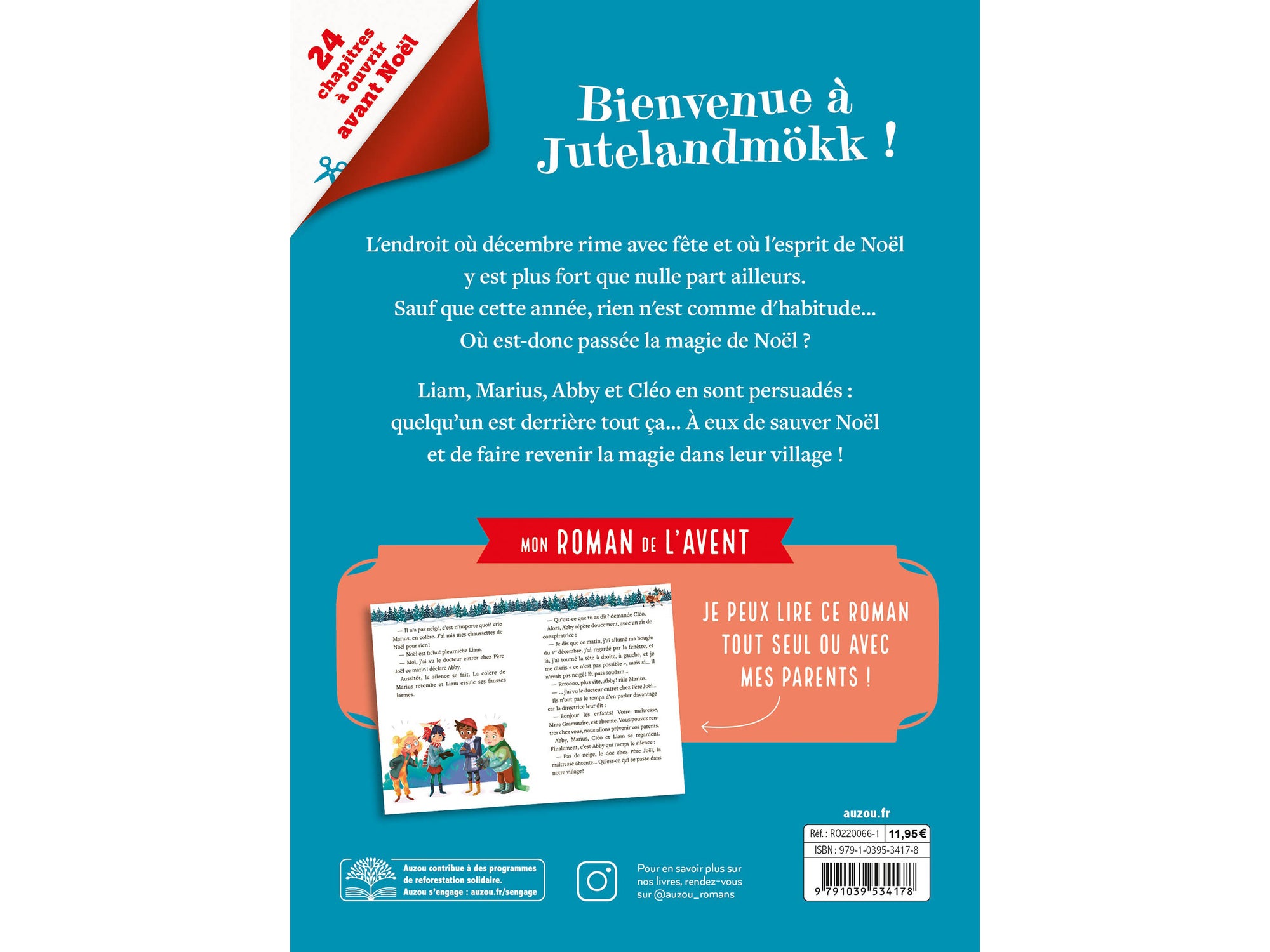 Roman de l'Avent - La magie de Noël - Auzou