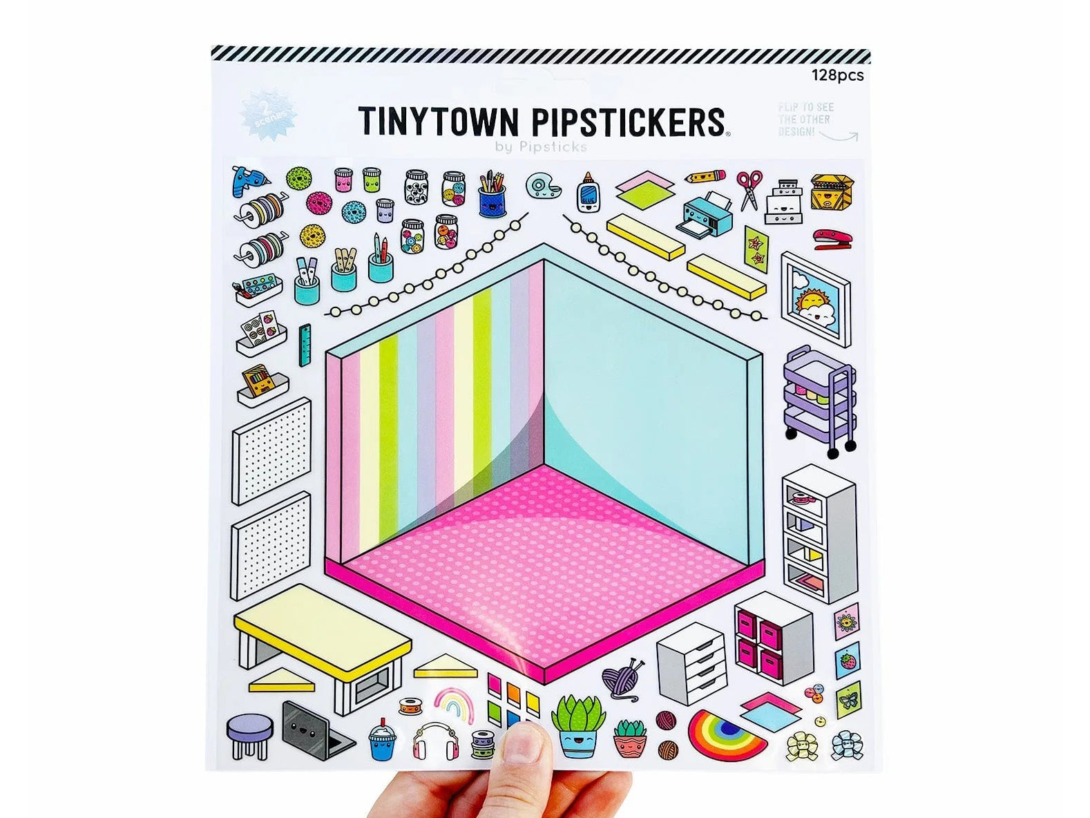 Achat Stickers Tinytown Atelier créatif & bureau de poste (DIY & Dispatch) - Pipsticks