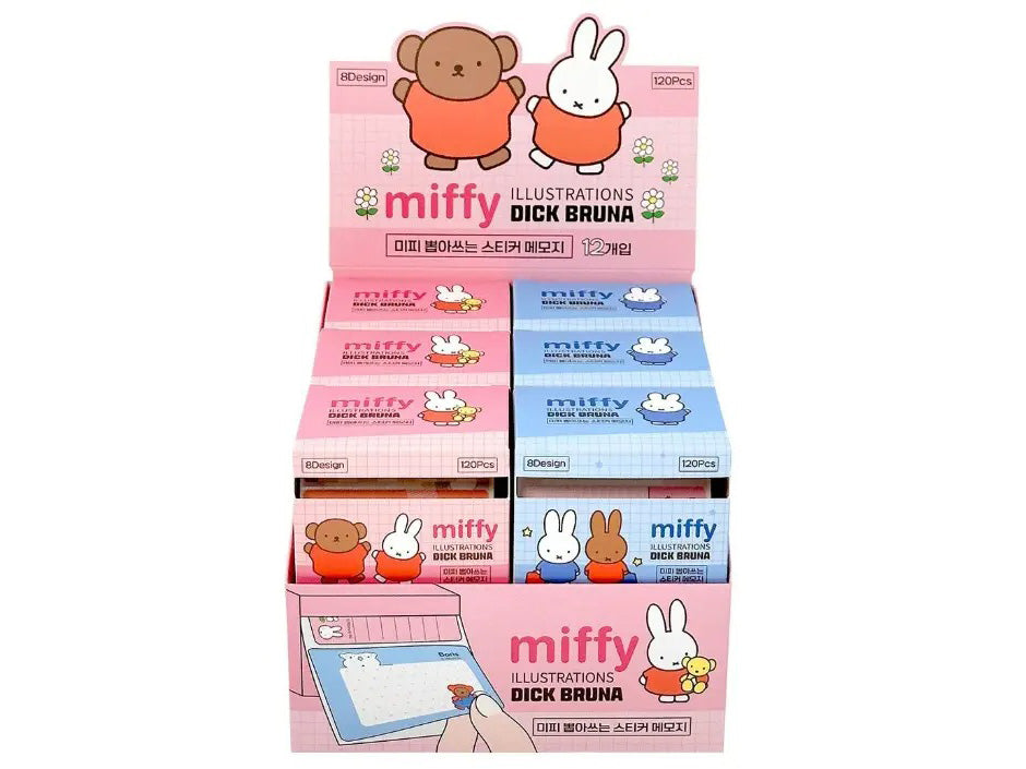 Miffy Bloc-notes adhésifs détachables - 120 feuilles