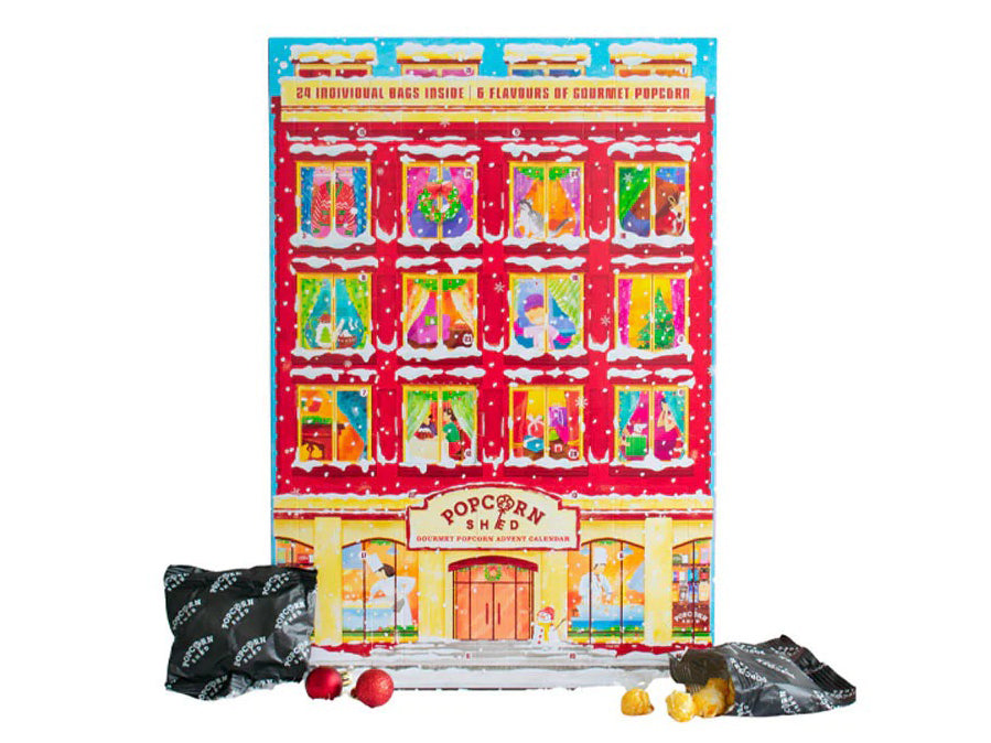 Achat Calendrier de l'Avent de Noël Gourmet Popcorn 2025 - Popcorn Shed