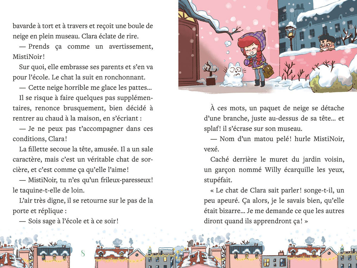 achat Roman de l'Avent - Le Noël de Clara la petite sorcière - Auzou
