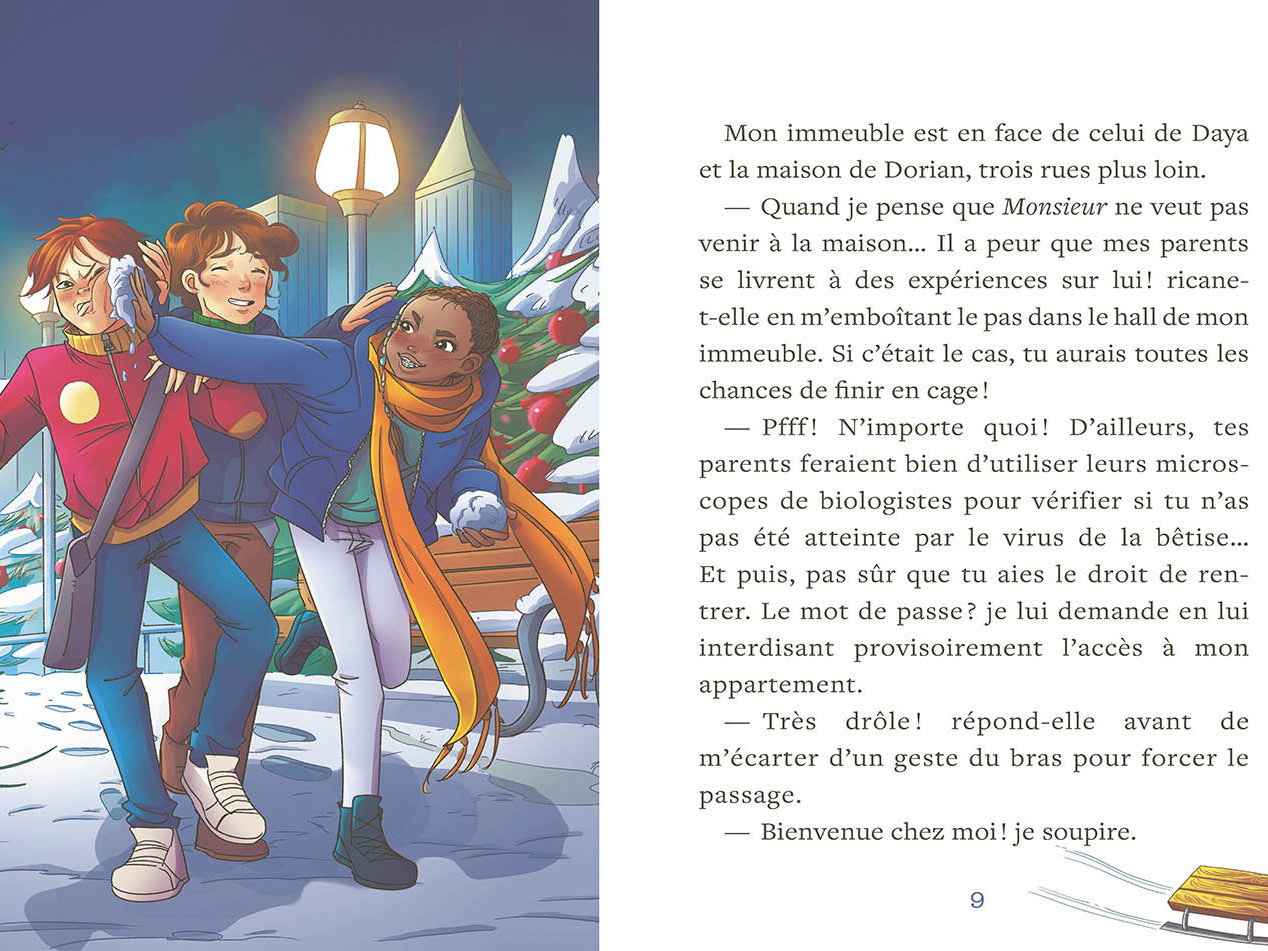 Roman de l'Avent - Enquête à Christmas City - Auzou