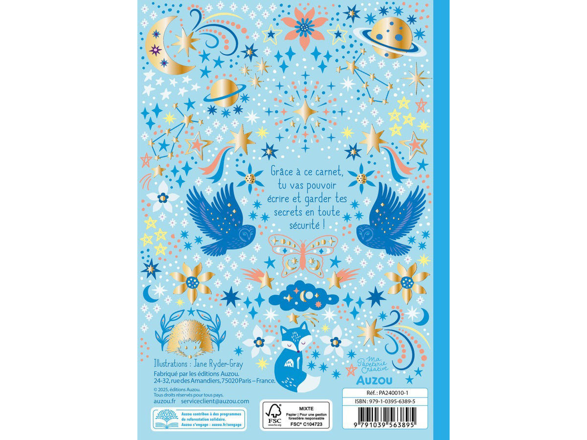 achat Mon carnet secret bijou scintillant - Auzou