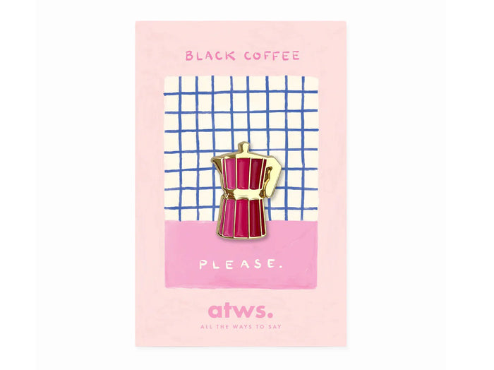 Achat Pin's Pink Coffee - ATWS