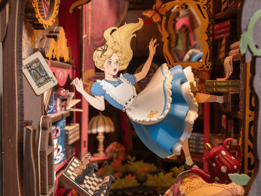 achat Book Nook - Pièce miniature - Alice Adventure - Rolife