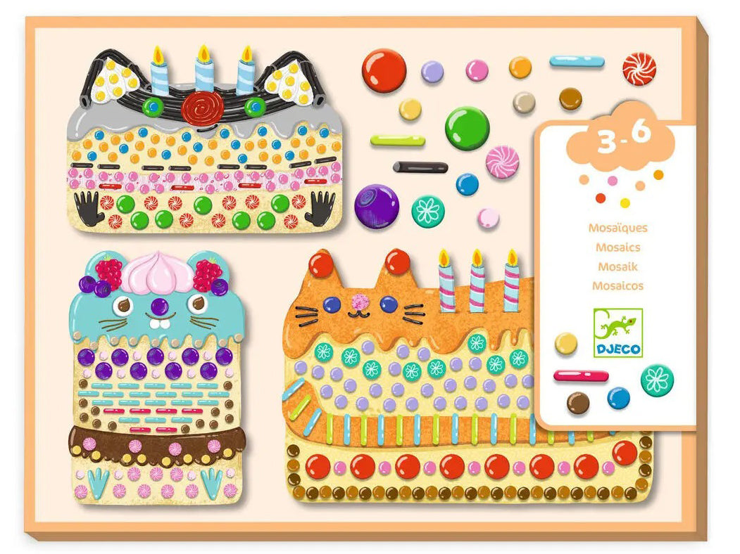 Achat Mosaïque Cake et bonbecs - Djeco