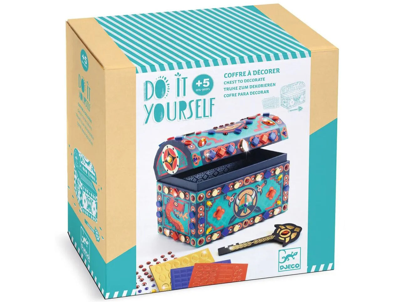 Achat Coffret à décorer Super trésor - Djeco