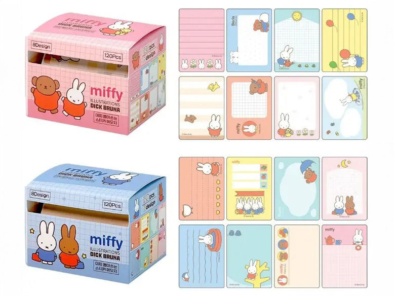 Miffy Bloc-notes adhésifs détachables - 120 feuilles