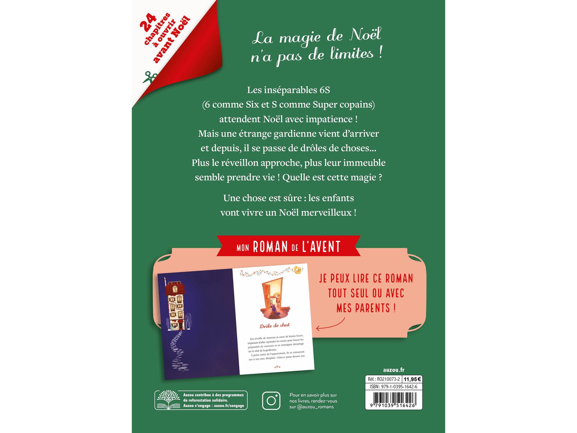 Roman de l'Avent - L'immeuble enchanté - Auzou