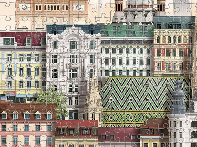 achat Puzzle 1000 pièces - Vienne (Wien) - Martin Schwartz