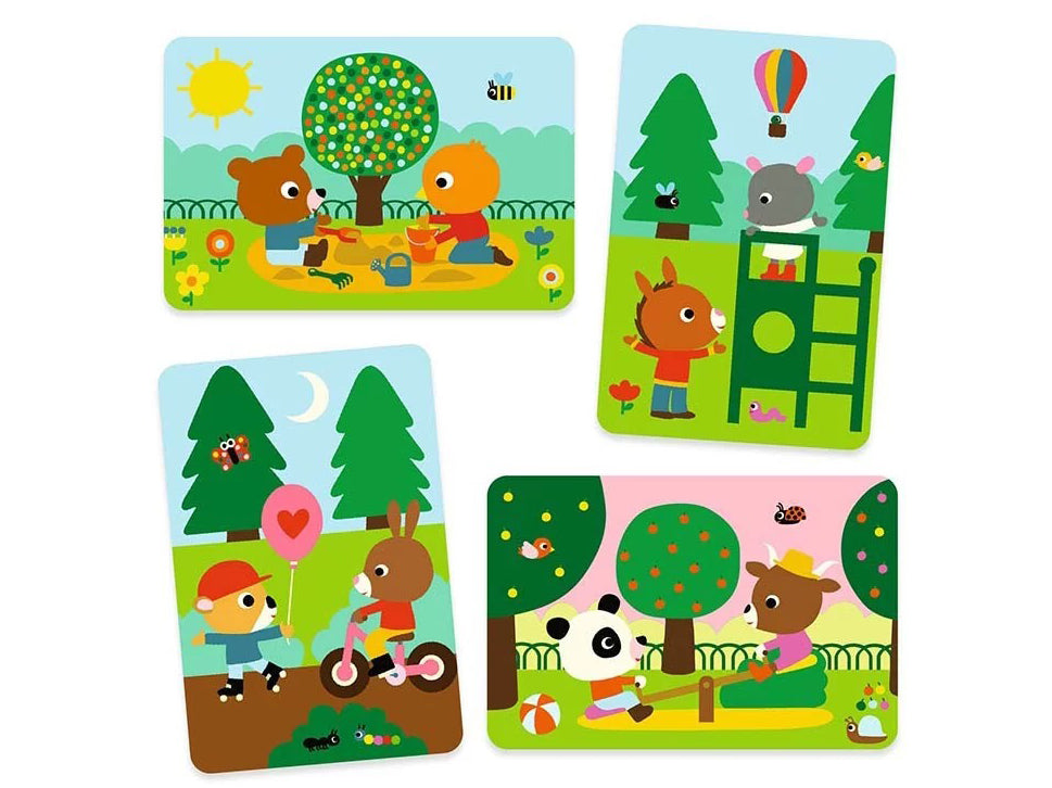 Achat Coloriages magiques Au square - Djeco