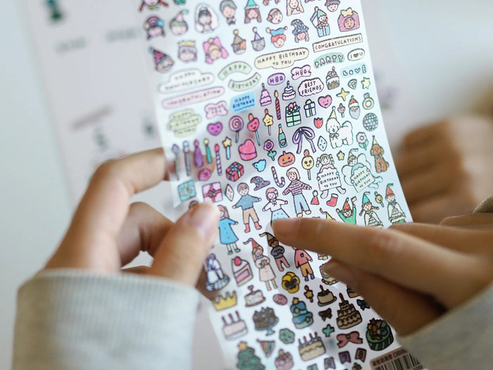 Achat Stickers pour planner Petits bonheur - Zero per zero